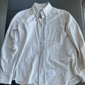 Thom Browne Beige Cream Men's Shirt